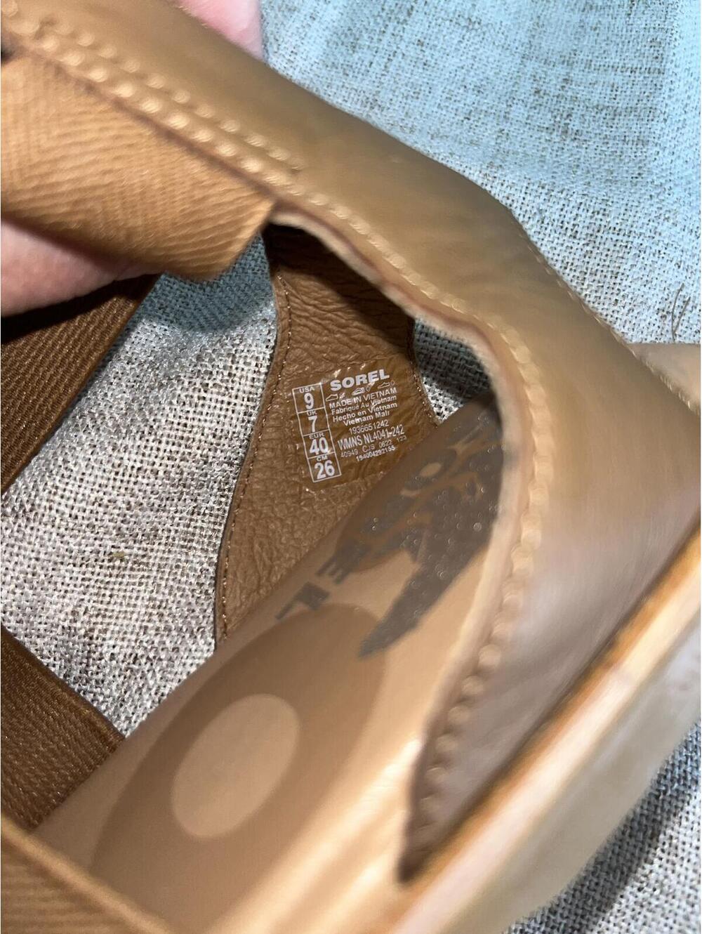 Sorel Ella II Strappy Brown Sandal 9 NWoT? - Picture 3 of 4